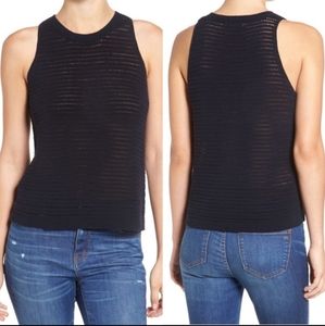 Madewell Camila crochet tank top size Small